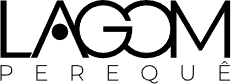 Lagom Perequê 3 logotipo lagom porto belo preta