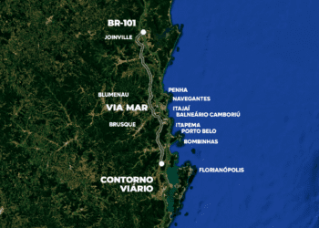 Rodovia Via Mar Santa Catarina